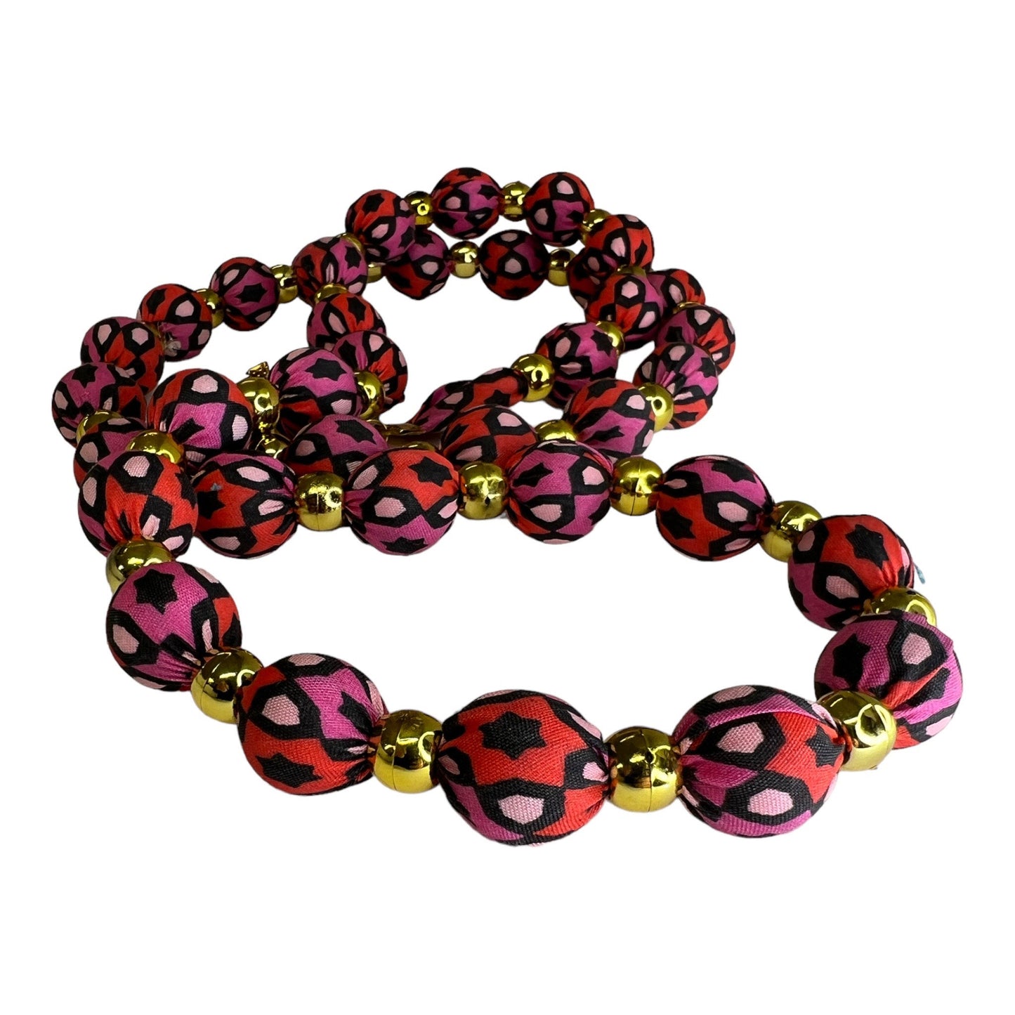 Bauble Garland (Red / Pink)